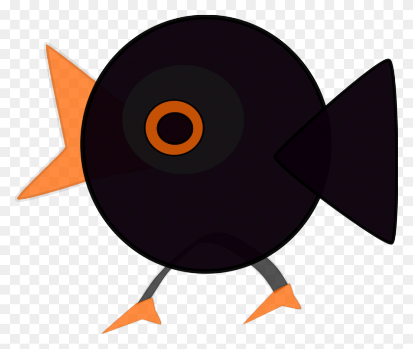 898x750 Beak Common Blackbird Parrot Animal - Black Bird Clipart
