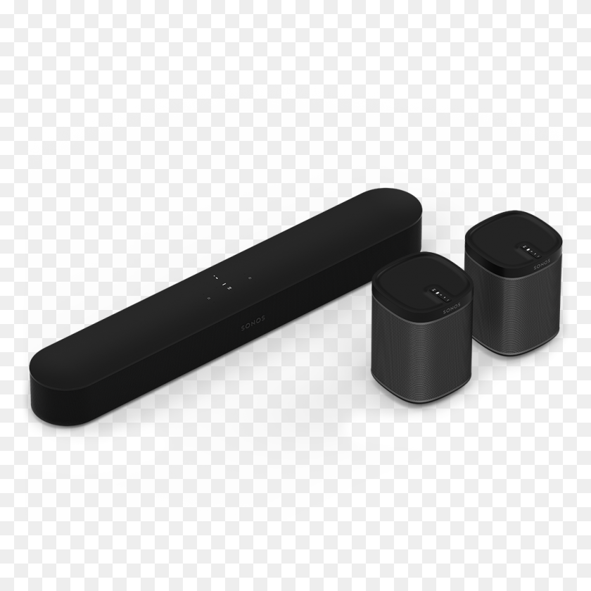 1000x1000 Beam The Smart Soundbar For Your Tv Sonos - Amazon Echo PNG