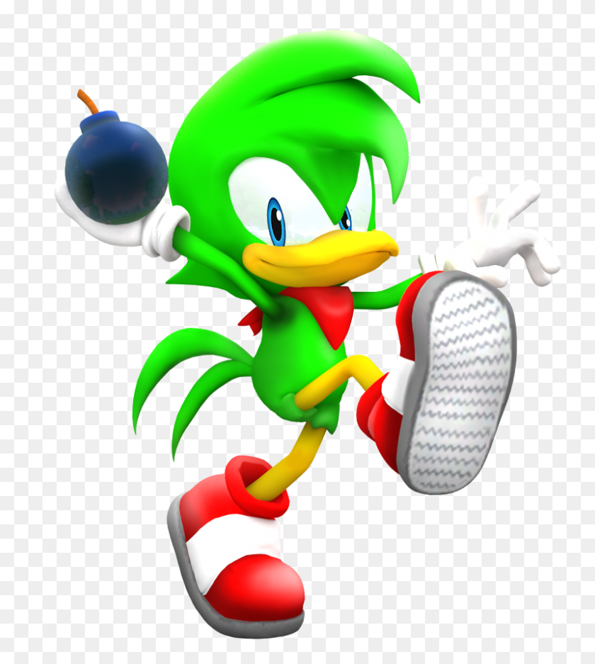800x900 Bean The Dynamite In Sonic World - Dynamite PNG