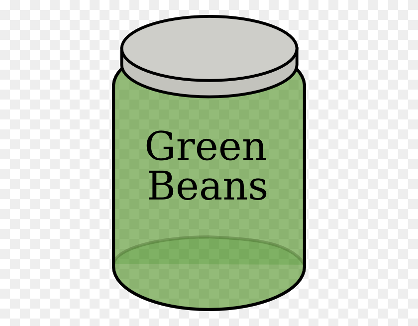 390x595 Beans Clipart Green Food - Beans Clipart