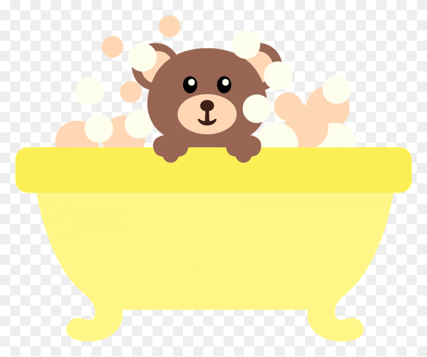 900x740 Bear - Baby Brother Clipart