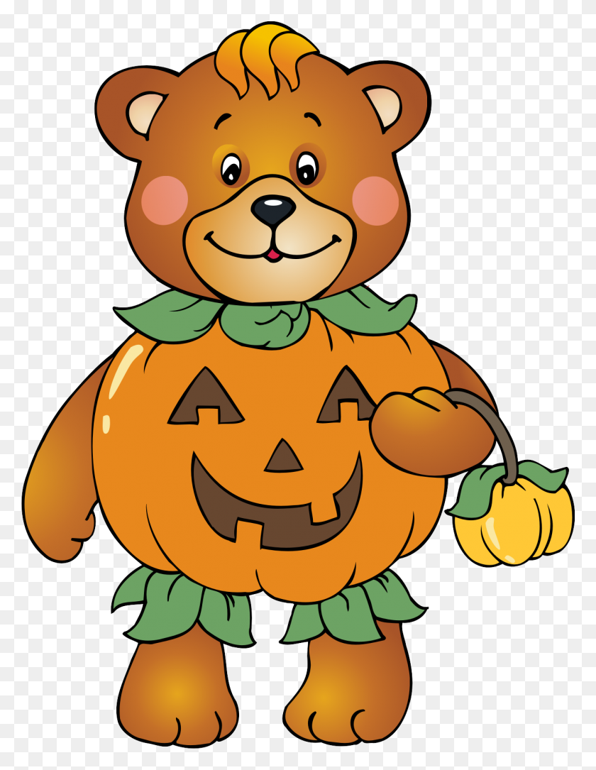 1245x1637 Bear Clipart Autumn - Pooh Bear Clipart