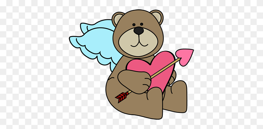 400x353 Oso Cupido Clipart - Teddy Bear Clipart Images