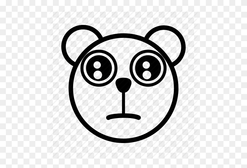 512x512 Медведь, Emoji, Прости, Гомти, Линия, Пожалуйста, Значок Шрека Кошки - Голова Шрека Png
