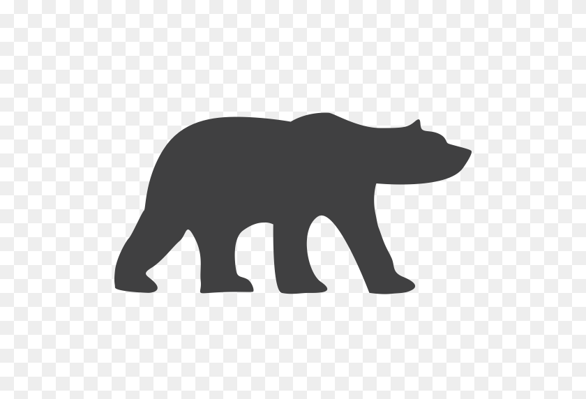 512x512 Медведь, Находящийся Под Угрозой Исчезновения, Значок Белого Медведя - Белый Медведь Png
