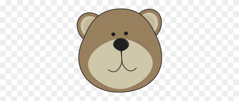 300x296 Медведь Лицо Клипарт Медведь Картинки Изображения Медведя Плюшевый Мишка Ремесло - Лицо Медведя