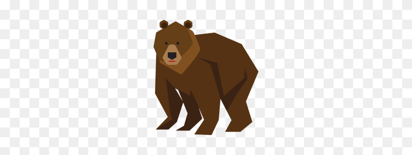 256x256 Следы Медведя - Голова Медведя Png