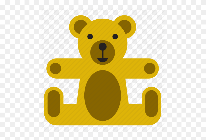 511x512 Медведь, Игра, Дети, Тедди, Мишка, Игрушка, Иконка Игрушки - Игрушки Png