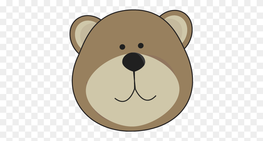 395x390 Bear Head Clipart - Brown Bear Brown Bear Clipart