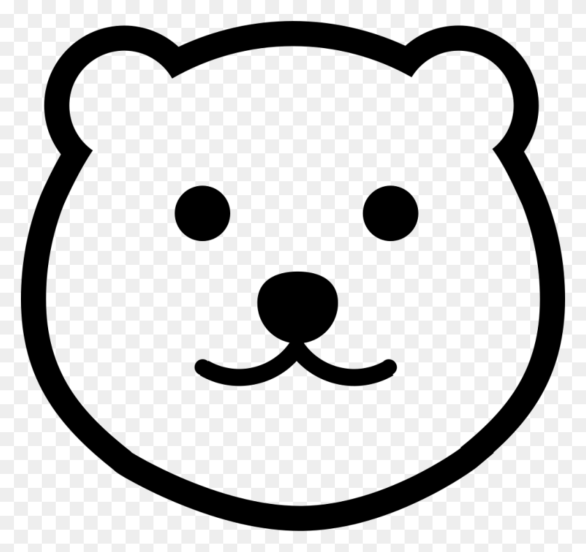 980x920 Bear Head Qianmo Png Icon Free Download - Bear Head PNG