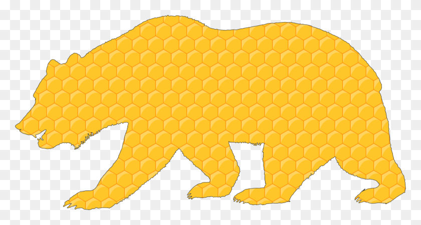 1499x750 Bear Honeycomb Computer Icons Hexagon Animal - Honeycomb Clipart