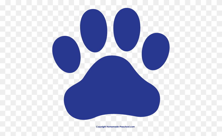445x456 Bear Paw Clipart Cliparts - Paw Clipart