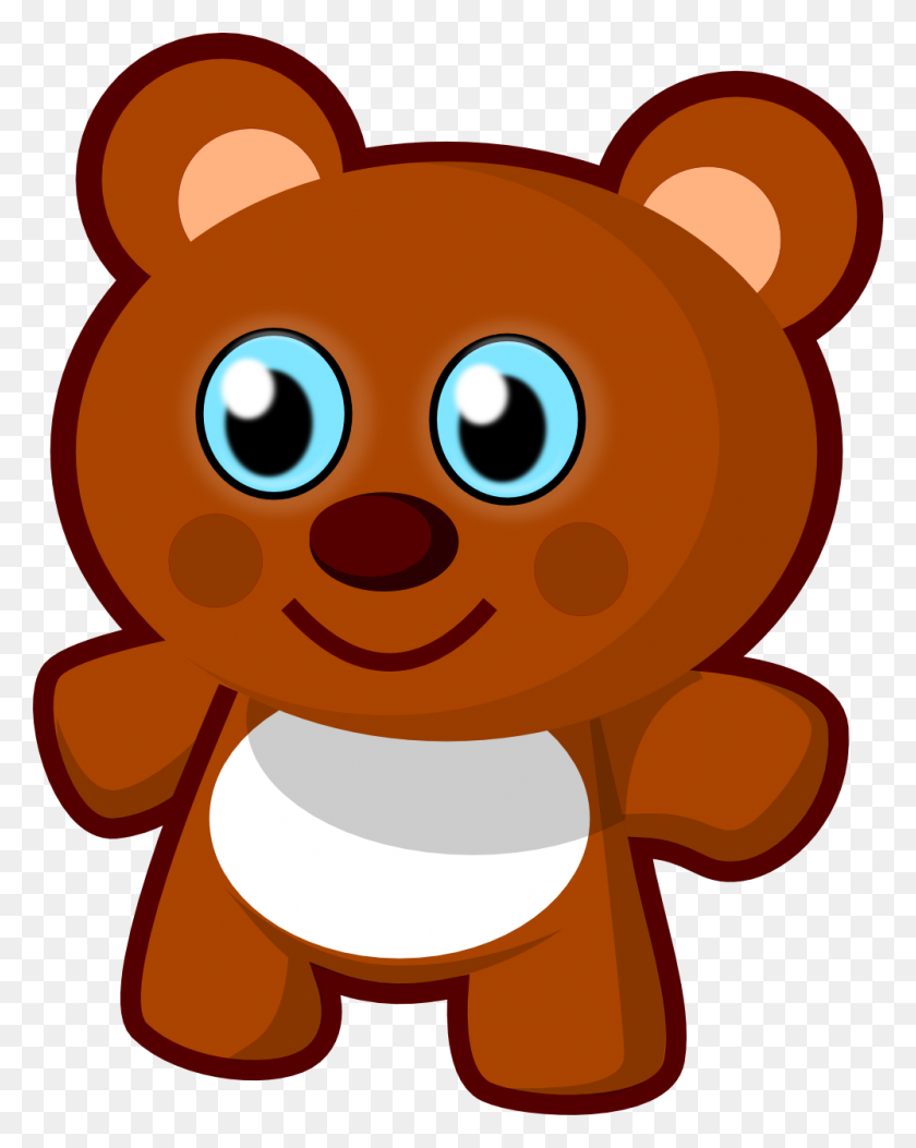 999x1273 Bear Png Free Images - Stuffed Animal PNG