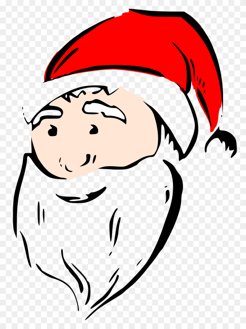 958x1303 Beard Png Freeuse Stock Santa Claus Huge Freebie! Download - Fake Clipart
