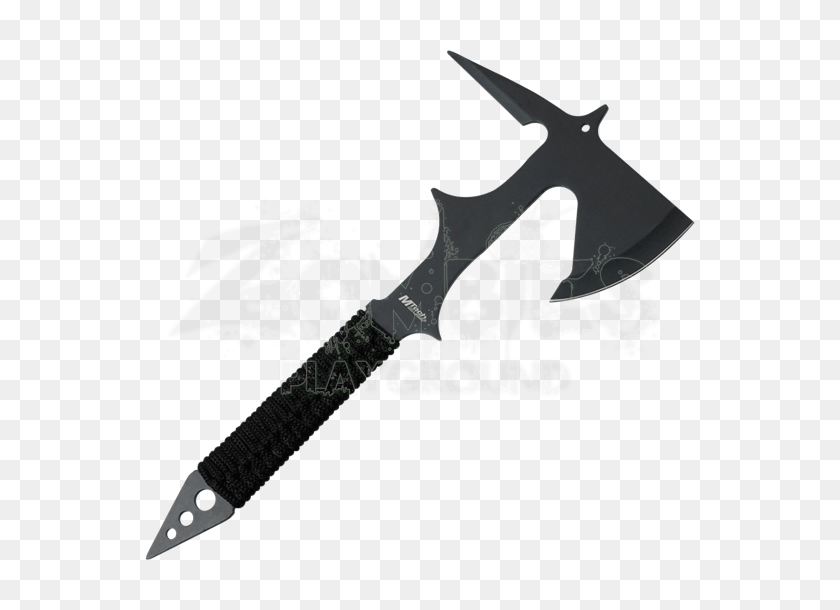 550x550 Bearded Survival Hand Axe - Zombie Hands PNG