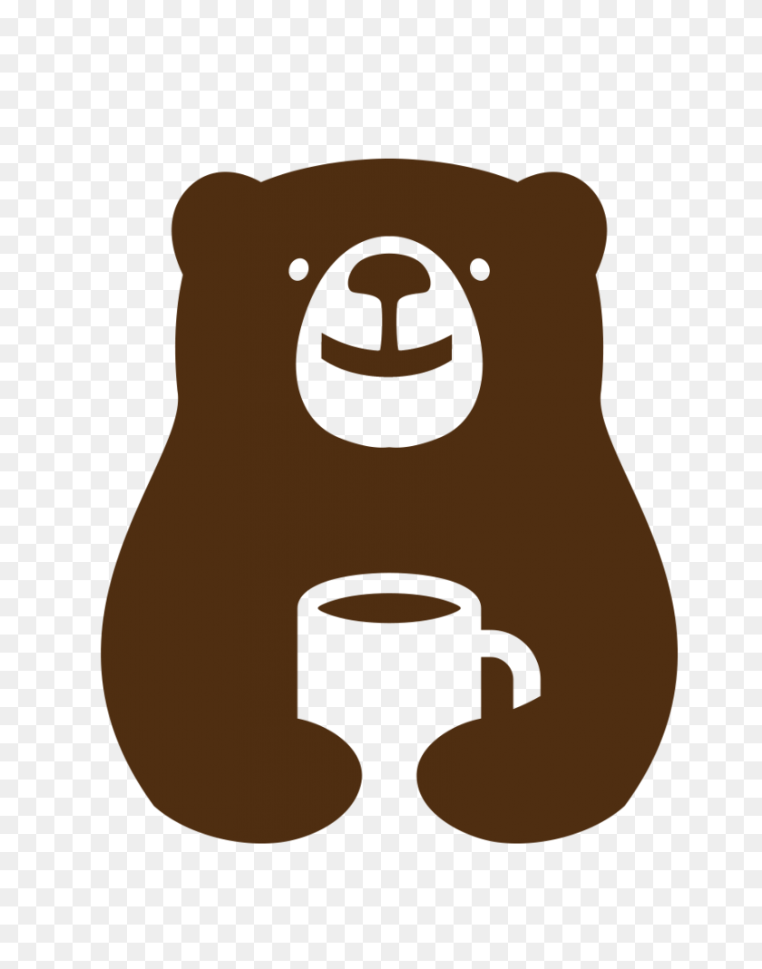 855x1107 Bear's Beans Great Ideas Start With Great Coffee - Smokey The Bear PNG