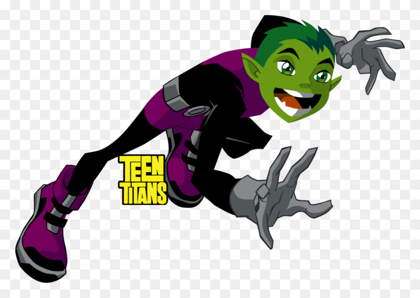 1077x742 Beast Boy Wallpapers Group - Teen Titans PNG