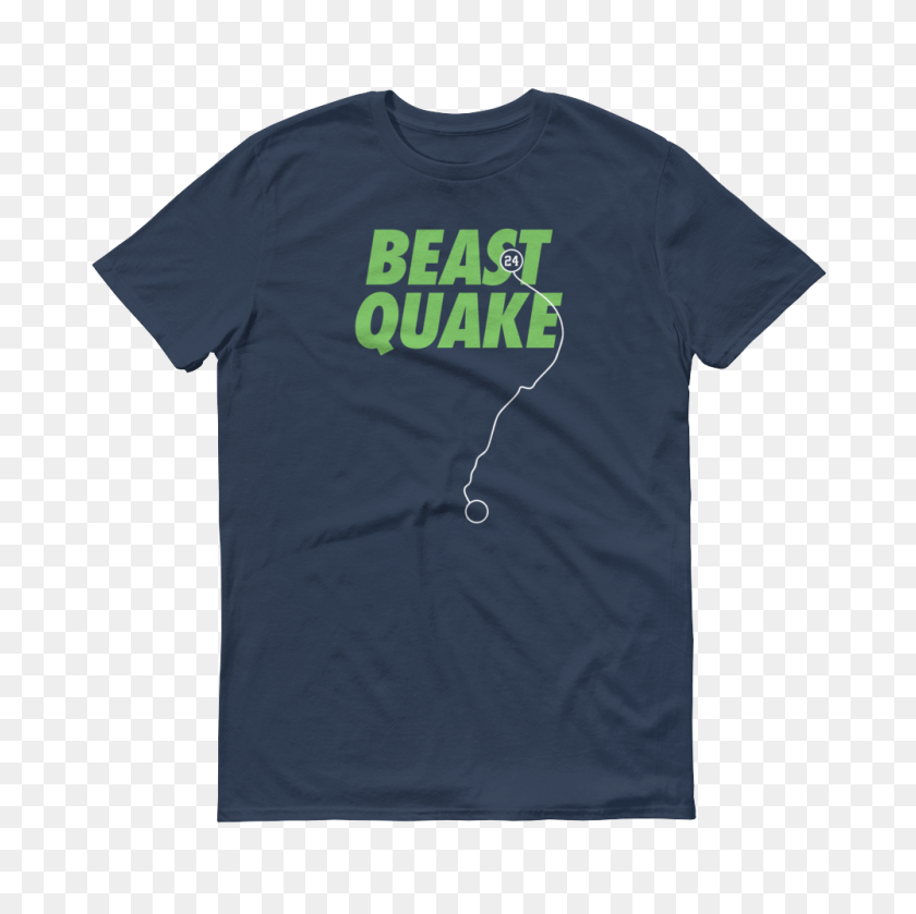 1000x1000 Рубашка Beast Quake - Маршон Линч Png