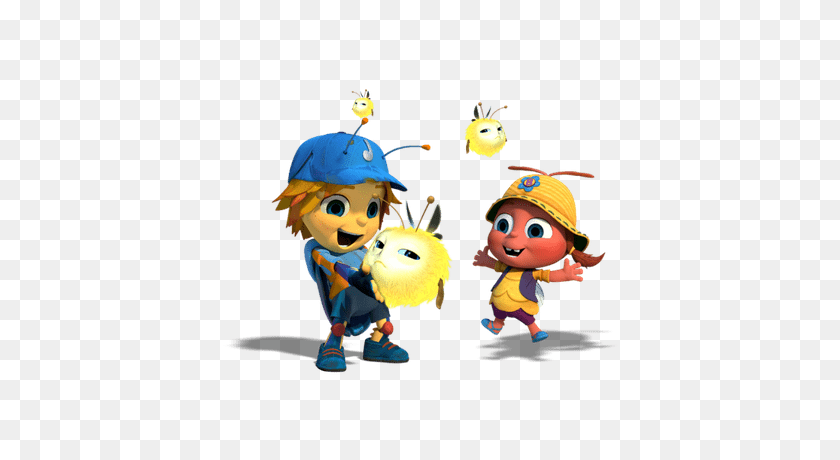 400x400 Beat Bugs Personajes Glowies Png