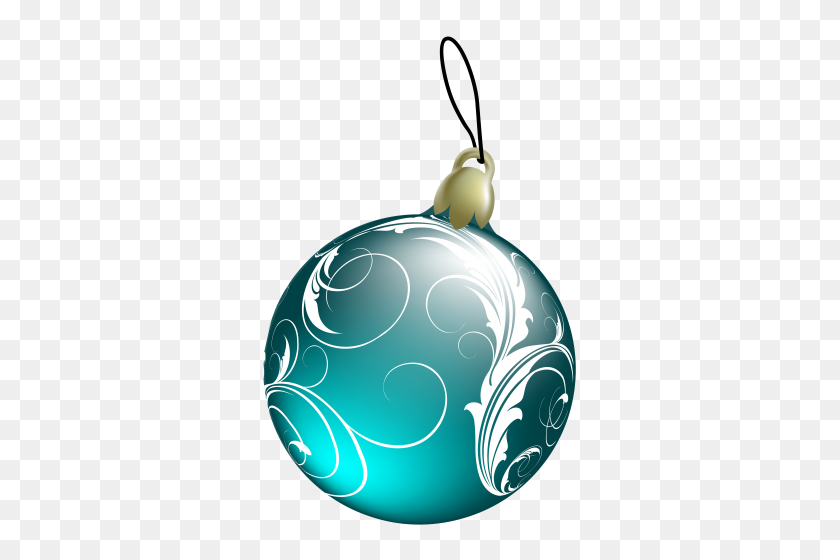 327x500 Beautiful Blue Christmas Ball Png Clipart The Best Png Clipart - Ornament PNG