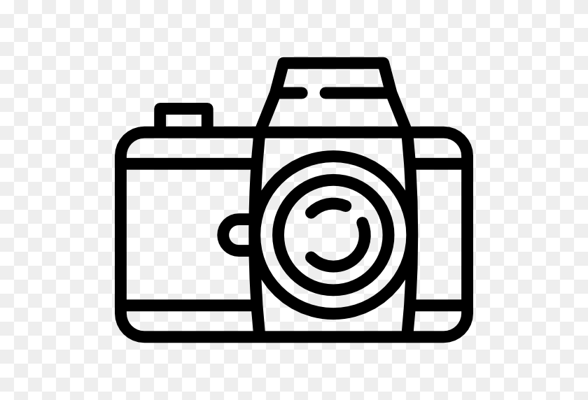 512x512 Значок Красивой Камеры - Старый Фотоаппарат Клипарт