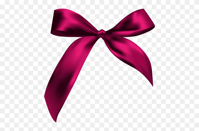 480x495 Beautiful Dark Red Bow Png - Red Bow PNG