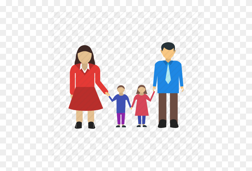 512x512 Beautiful, Family, Generation, Happy, People, Portrait, Together Icon - Happy People PNG