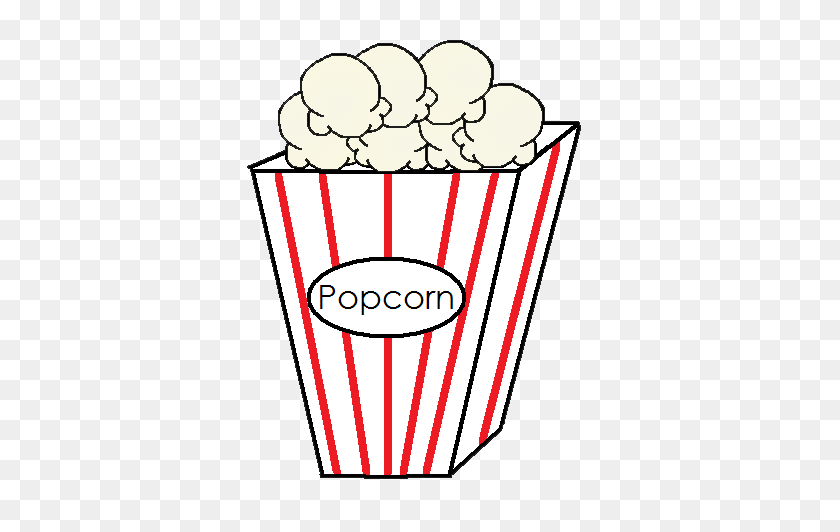 360x472 Beautiful Pop Corn Clip Art - Popcorn Box Clipart
