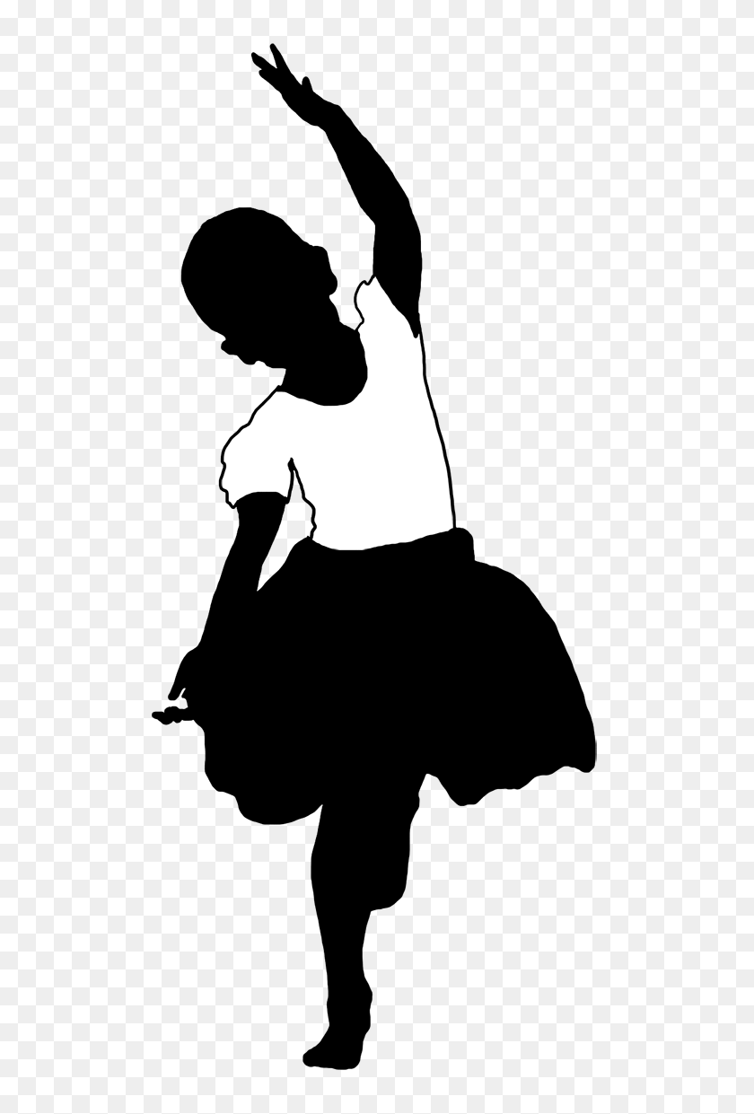 556x1181 Beautiful Silhouettes Of Children - Model Silhouette PNG