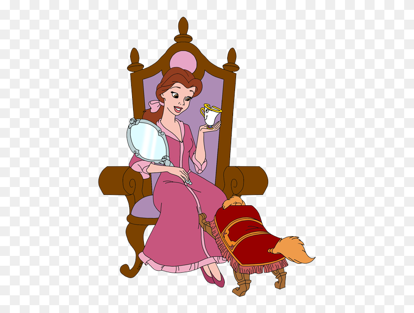 447x576 Beauty And The Beast Group Clip Art Disney Clip Art Galore - Temple Clipart