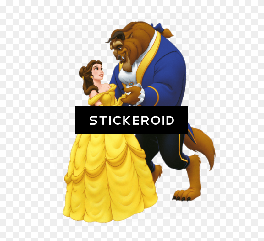 609x709 Beauty And The Beast Png Transparent Image - Beauty And The Beast Rose PNG