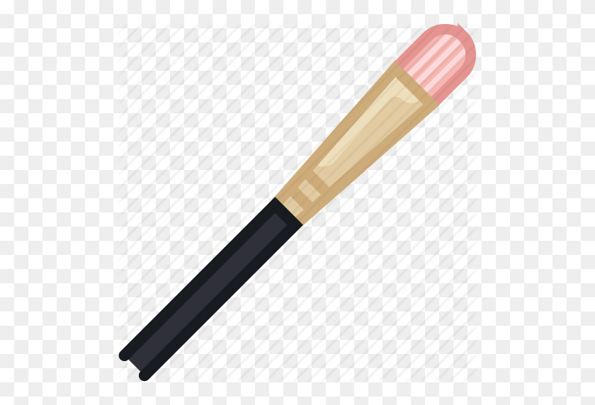 512x512 Beauty, Brush, Graphic, Makeup, Painting, Woman, Yumminky Icon - Makeup Brush PNG