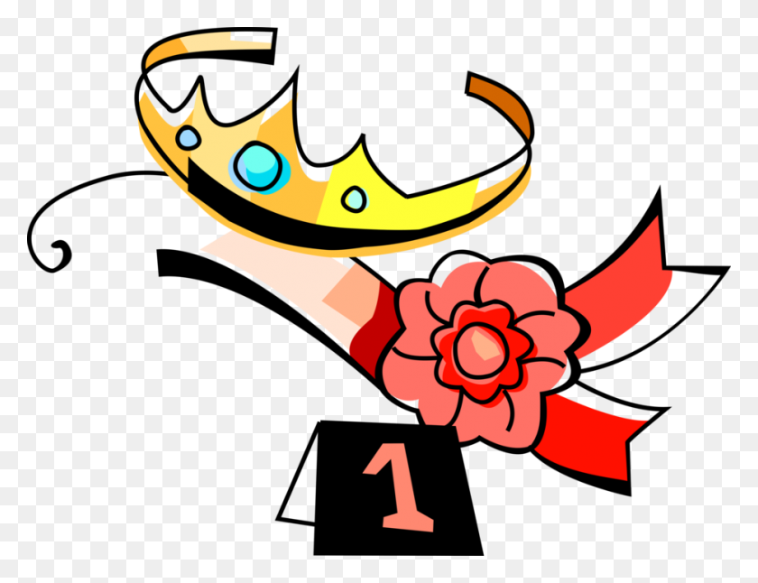 931x700 Beauty Queen Tiara Crown - Beauty Pageant Clipart