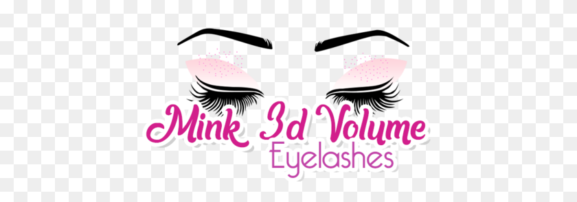 500x235 Beauty Shop Mink Volume Eyelashes - Eyelashes Clipart PNG