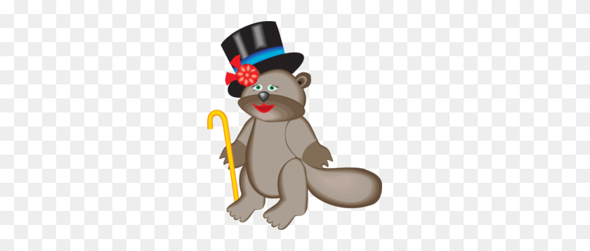 249x297 Beaver In Top Hat Png, Clip Art For Web - Tophat PNG