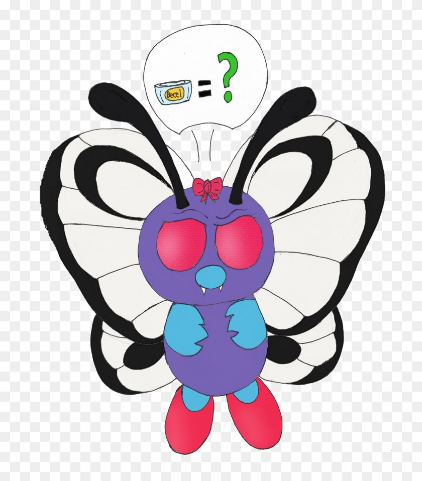 2823x3251 Becel The Butterfree Weasyl - Butterfree PNG