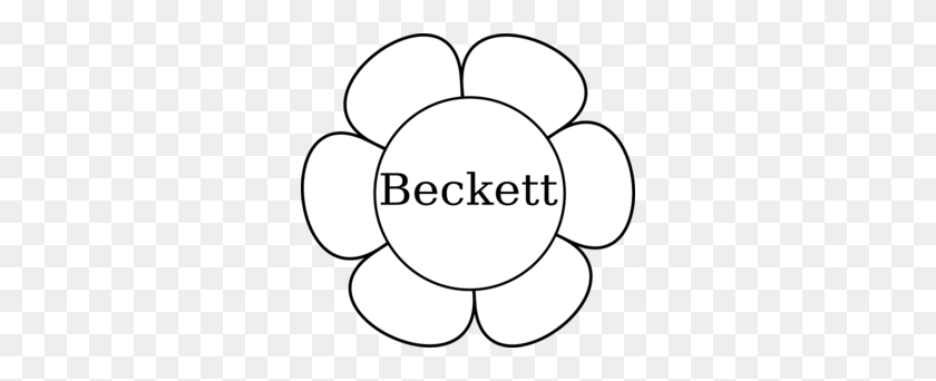 300x282 Beckett Window Flower Clip Art - Wren Clipart