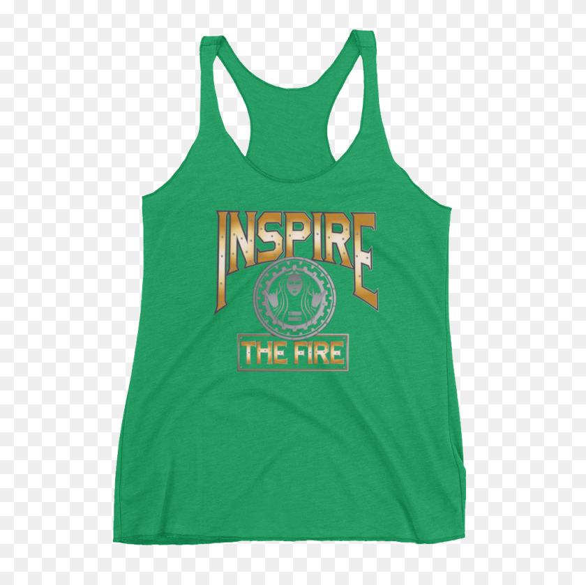 1000x1000 Becky Lynch Inspire The Fire Camiseta Sin Mangas Con Espalda Nadadora Para Mujer - Becky Lynch Png