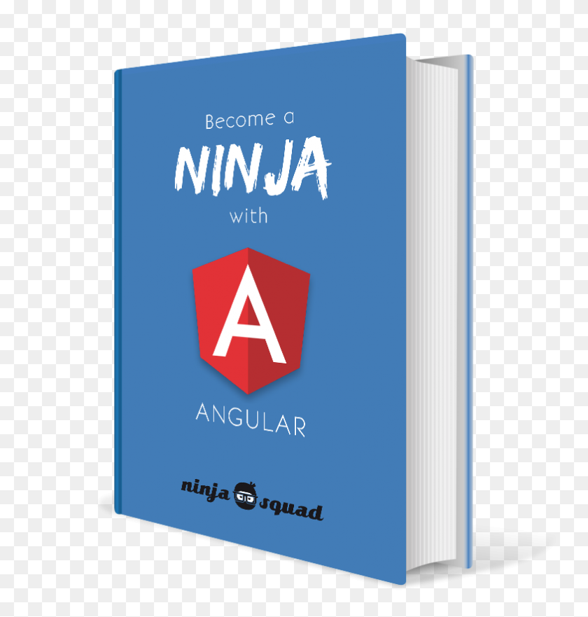 784x826 Become A Ninja With Angular - Book Cover PNG