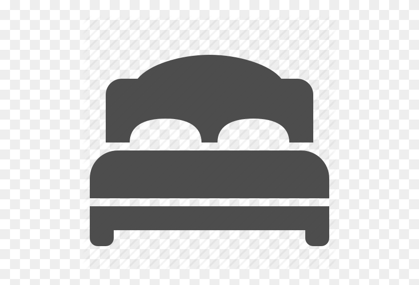 512x512 Bed, Bedroom, Home, Hotel, House, Real Estate, Room Icon - Bedroom PNG