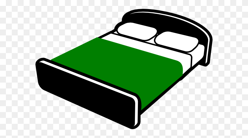 600x408 Bed Clip Art Black And White - Getting Out Of Bed Clipart