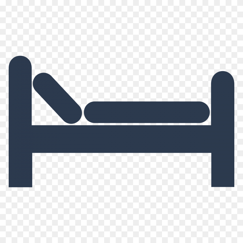 2400x2400 Bed Clip Art Clipart Free Microsoft - Hospital Bed Clipart