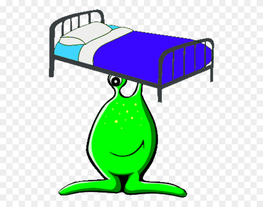 528x600 Bed Clipart - Make Your Bed Clipart