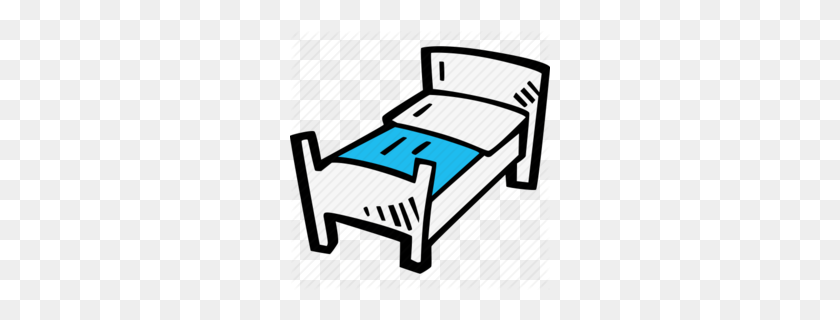260x260 Bed Clipart - Couch Clipart