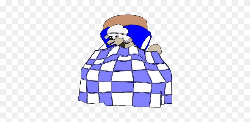 353x352 Bed Clipart Wolf - Hospital Bed Clipart