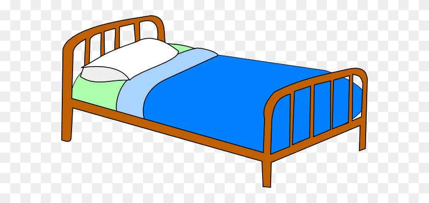 600x339 Bed Cliparts - Nightstand Clipart