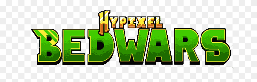 686x209 Bedwars Logo Render Hypixel - Minecraft Logo PNG