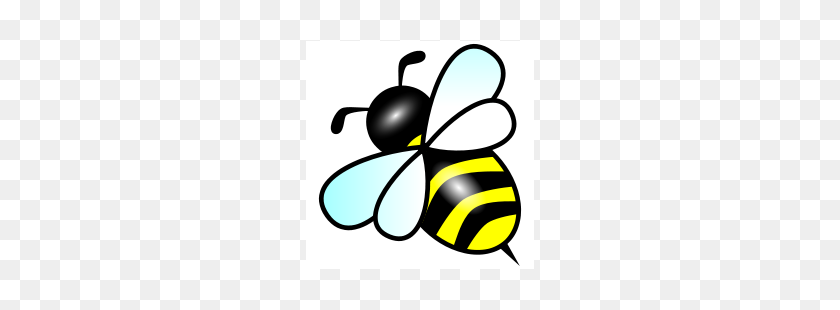 250x250 Bee - Sting Clipart