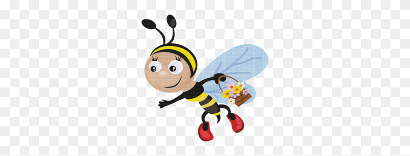 260x261 Bee Clipart - Queen Bee Clipart