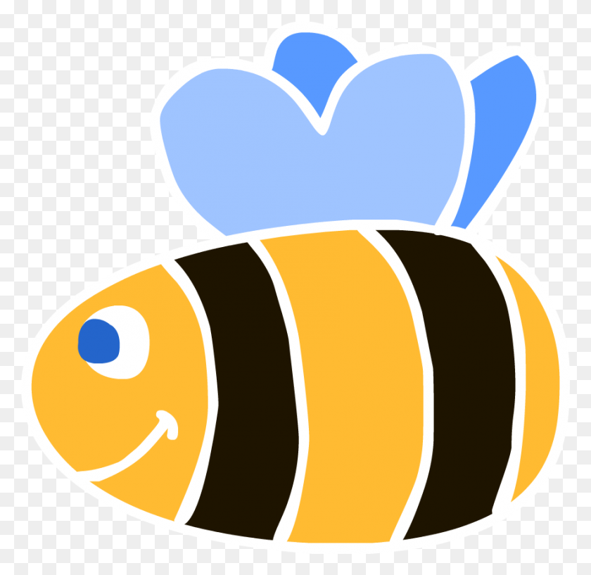 881x856 Пчела Клипарт Анимированные Пчелы Картинки Клипарт Корова - Рабочая Пчела Клипарт
